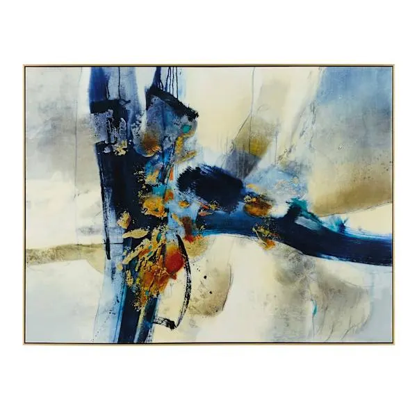 Framed Abstract Canvas Wall Art, 45x60