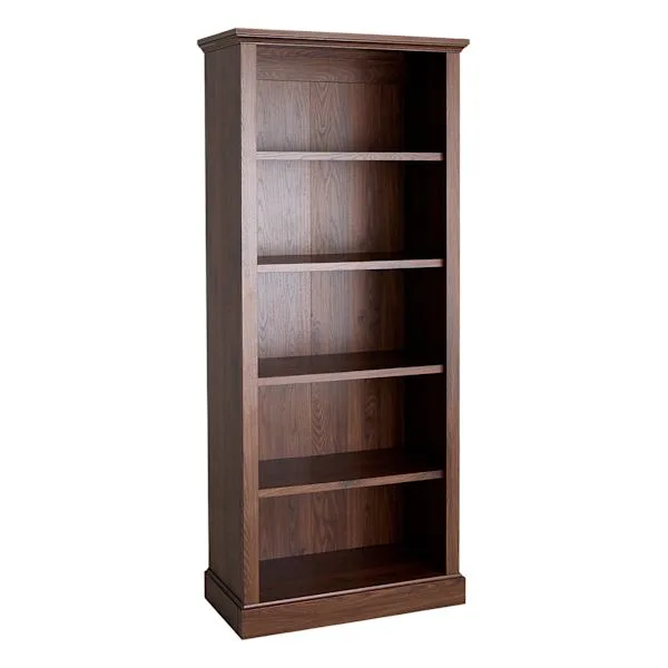 Lorraine Wooden Shelf, Walnut Finish